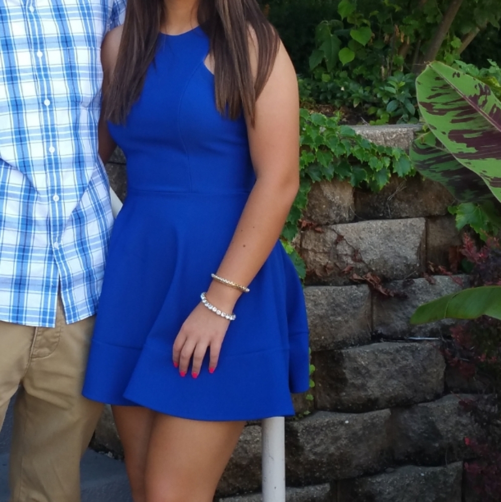 Royal Blue Dress